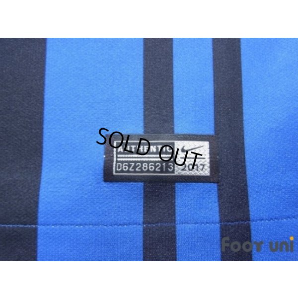Photo7: Inter Milan 2017-2018 Home Shirt #77 Brozovic