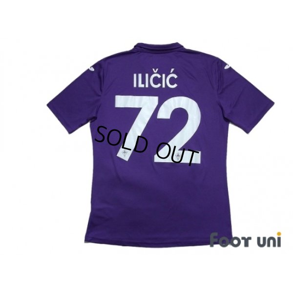 Photo2: Fiorentina 2013-2014 Home Shirt #72 Ilicic