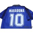 Photo4: Argentina 1994 Away Shirt #10 Maradona (4)