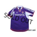 Fiorentina 2001-2002 Home Shirt #8 Mijatovic Lega Calcio Patch/Badge