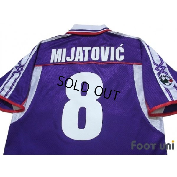 Photo4: Fiorentina 2001-2002 Home Shirt #8 Mijatovic Lega Calcio Patch/Badge