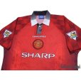 Photo3: Manchester United 1996-1998 Home Shirt #10 Beckham Champions 1995-1996 The F.A. Premier League Patch/Badge