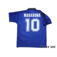 Photo2: Argentina 1994 Away Shirt #10 Maradona (2)