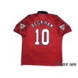 Photo2: Manchester United 1996-1998 Home Shirt #10 Beckham Champions 1995-1996 The F.A. Premier League Patch/Badge (2)