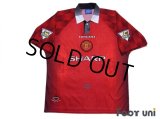 Manchester United 1996-1998 Home Shirt #10 Beckham Champions 1995-1996 The F.A. Premier League Patch/Badge