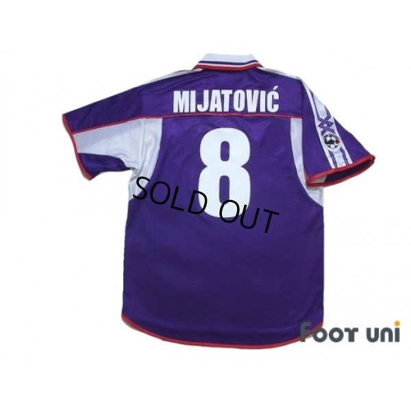 Photo2: Fiorentina 2001-2002 Home Shirt #8 Mijatovic Lega Calcio Patch/Badge