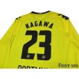 Photo4: Borussia Dortmund 2011-2012 Home Long Sleeve Shirt #23 Kagawa