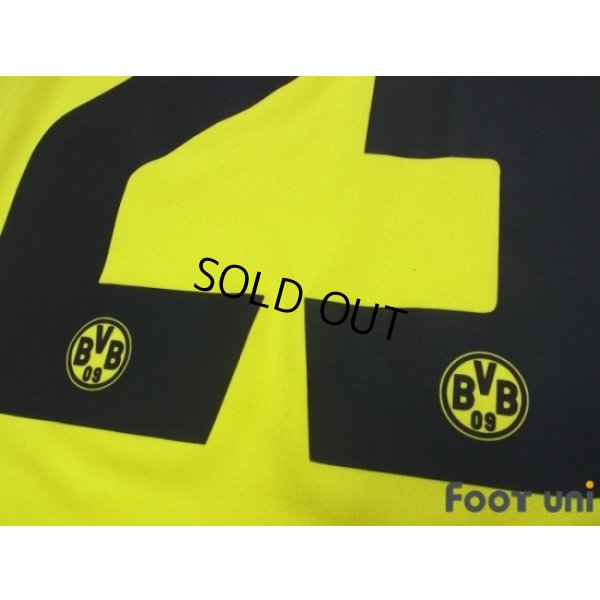 Photo7: Borussia Dortmund 2011-2012 Home Long Sleeve Shirt #23 Kagawa