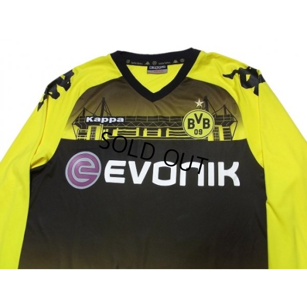Photo3: Borussia Dortmund 2011-2012 Home Long Sleeve Shirt #23 Kagawa