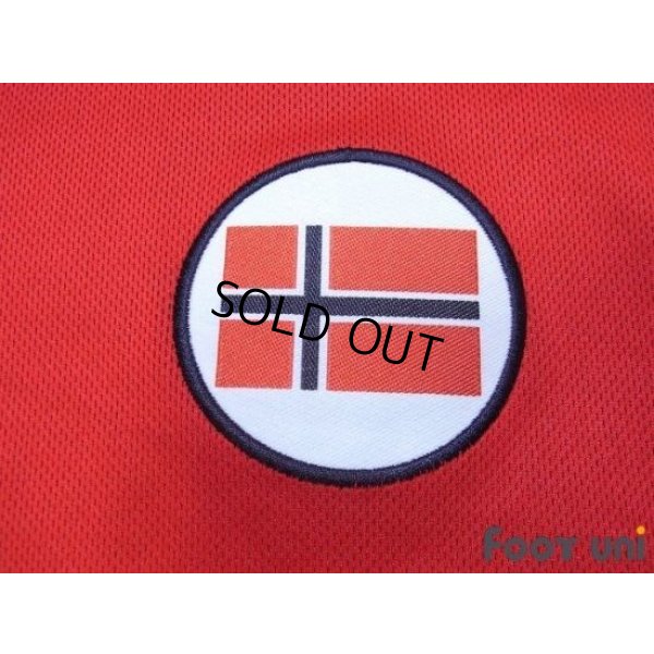 Photo6: Norway 2003-2005 Home Shirt #9 Frode Johnsen
