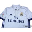 Photo3: Real Madrid 2016-2017 Home Shirt #7 Ronaldo La Liga Patch/Badge w/tags (3)