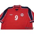 Photo3: Norway 2003-2005 Home Shirt #9 Frode Johnsen