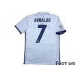 Photo2: Real Madrid 2016-2017 Home Shirt #7 Ronaldo La Liga Patch/Badge w/tags (2)