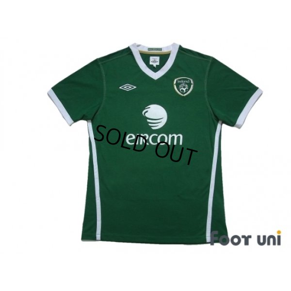 Photo1: Ireland 2010 Home Shirt #10 Robbie Keane