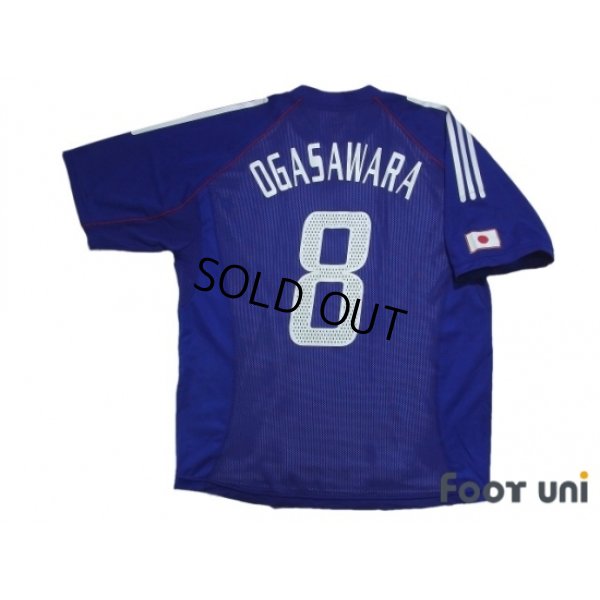 Photo2: Japan 2002 Home Authentic Shirt #8 Ogasawara