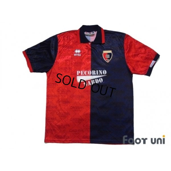 Photo1: Cagliari 1994-1995 Home Shirt