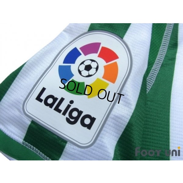 Photo7: Real Betis 2018-2019 Home Shirt #8 Takashi Inui La Liga Patch/Badge w/tags