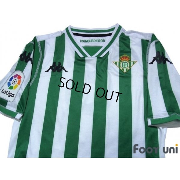 Photo3: Real Betis 2018-2019 Home Shirt #8 Takashi Inui La Liga Patch/Badge w/tags