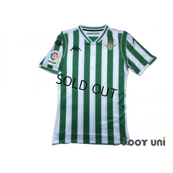 Photo1: Real Betis 2018-2019 Home Shirt #8 Takashi Inui La Liga Patch/Badge w/tags