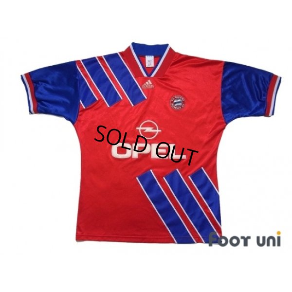 Photo1: Bayern Munchen 1993-1995 Home Shirt