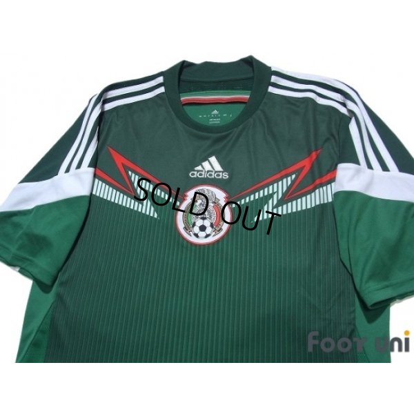 Photo3: Mexico 2014 Home Shirt