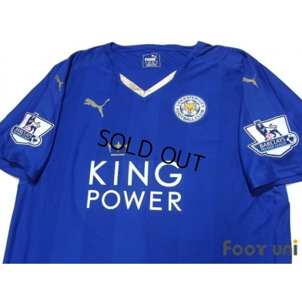 Photo3: Leicester City 2015-2016 Home Shirt #20 Okazaki w/tags