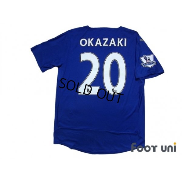 Photo2: Leicester City 2015-2016 Home Shirt #20 Okazaki w/tags