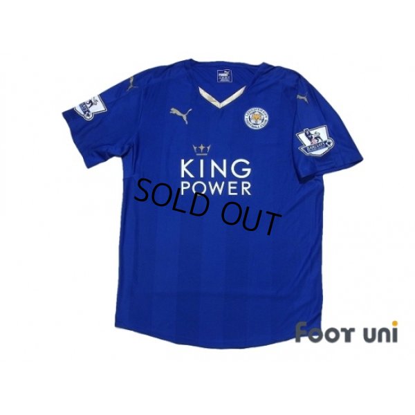 Photo1: Leicester City 2015-2016 Home Shirt #20 Okazaki w/tags