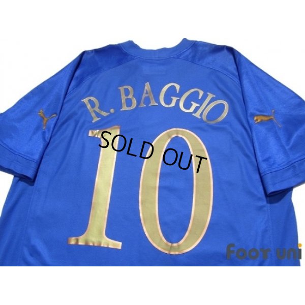 Photo4: Italy 2004 Home Shirt #10 R.Baggio w/tags