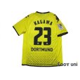 Photo2: Borussia Dortmund 2011-2012 Home Shirt #23 Kagawa Bundesliga Patch/Badge w/tags (2)