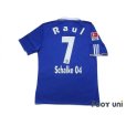 Photo2: Schalke04 2010-2011 Home Shirt #7 Raul Bundesliga Patch/Badge w/tags (2)