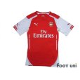 Photo1: Arsenal 2014-2015 Home Authentic Shirt w/tags (1)