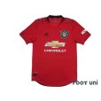 Photo1: Manchester United 2019-2020 Home Authentic Shirt w/tags (1)