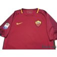 Photo3: AS Roma 2017-2018 Home Shirt #44 Konstantinos Manolas Serie A Tim Patch/Badge