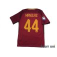 Photo2: AS Roma 2017-2018 Home Shirt #44 Konstantinos Manolas Serie A Tim Patch/Badge (2)