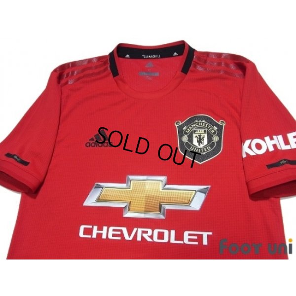 Photo3: Manchester United 2019-2020 Home Authentic Shirt w/tags