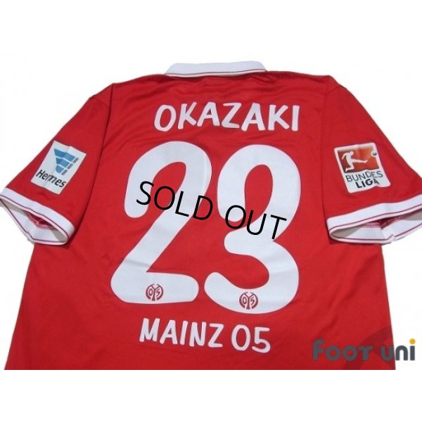 Photo4: 1.FSV Mainz 05 2014-2015 Home Shirt #23 Okazaki w/tags