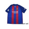 Photo1: FC Barcelona 2016-2017 Home Shirt #10 Messi La Liga Patch/Badge w/tags (1)
