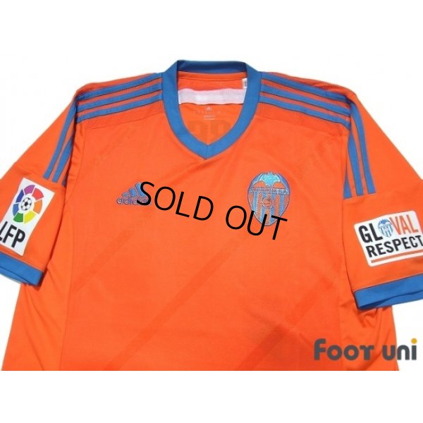 Photo3: Valencia 2014-2015 Away Shirt #10 Daniel Parejo LFP Patch/Badge