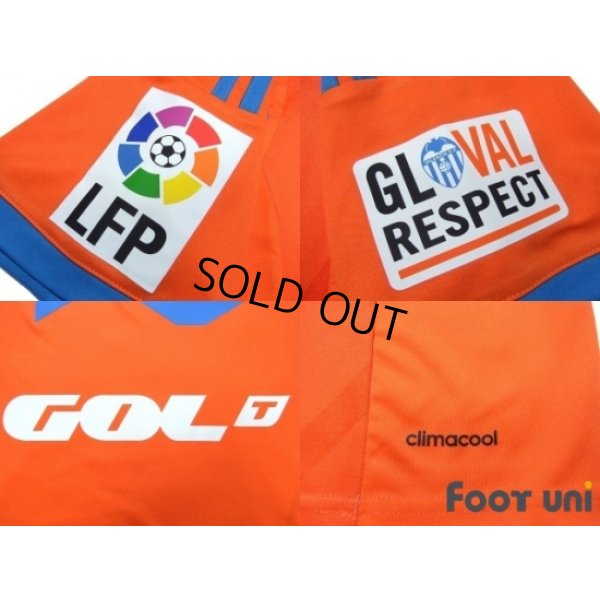 Photo6: Valencia 2014-2015 Away Shirt #10 Daniel Parejo LFP Patch/Badge