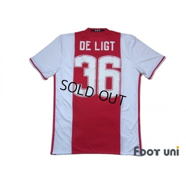 Chirurgie Mus Zwart Ajax 2016-2017 Home Shirt #36 De Ligt - Online Store From Footuni Japan