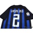 Photo4: Inter Milan 2018-2019 Home Shirt #2 Sime Vrsaljko Serie A Tim Patch/Badge (4)