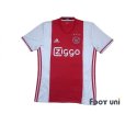 Photo1: Ajax 2016-2017 Home Shirt #36 De Ligt (1)