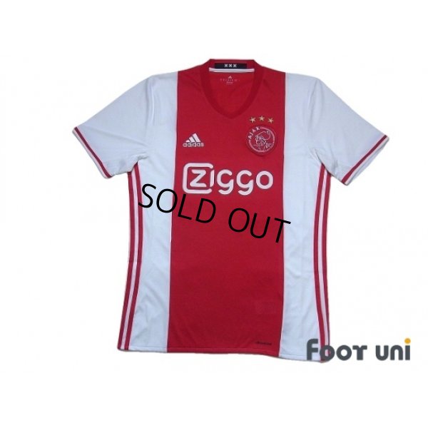 Photo1: Ajax 2016-2017 Home Shirt #36 De Ligt