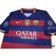 Photo3: FC Barcelona 2015-2016 Home Shirts and shorts Set #10 Messi  w/tags (3)