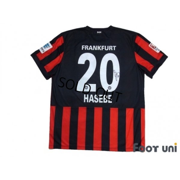 Photo2: Eintracht Frankfurt 2014-2015 Home Shirt #20 Hasebe w/tags