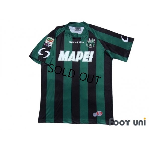 Photo1: Sassuolo 2014-2015 Home Shirt #25 Berardi Serie A Tim Patch/Badge w/tags
