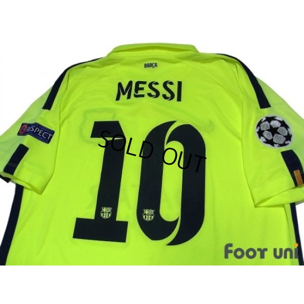 Photo5: FC Barcelona 2014-2015 3rd Shirts and shorts Set #10 Messi w/tags