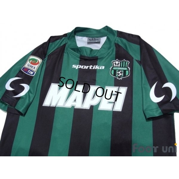 Photo4: Sassuolo 2014-2015 Home Shirt #25 Berardi Serie A Tim Patch/Badge w/tags