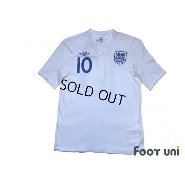 Photo1: England 2011 Home Shirt #10 Rooney w/tags